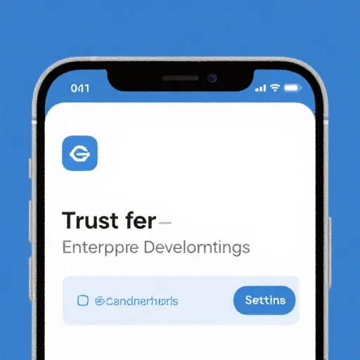 iOS 信任步骤