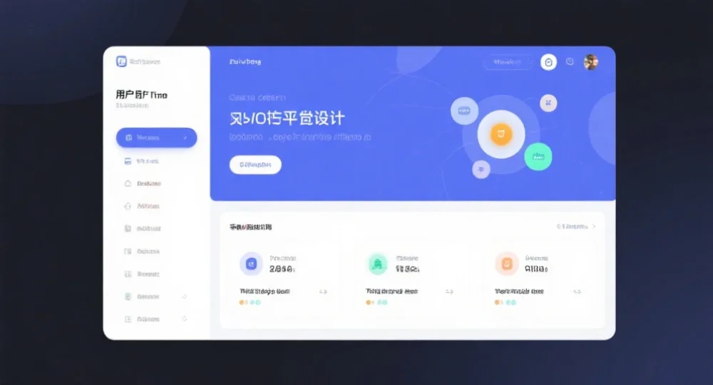 一个现代化娱乐平台界面，显示用户友好、信息透明和互动性强的视觉设计